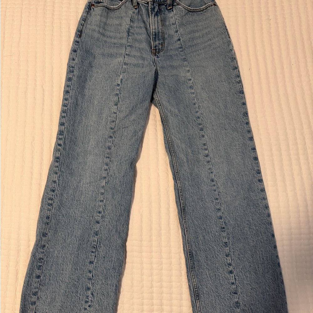 Abercrombie & Fitch Light Blue Flare Jeans